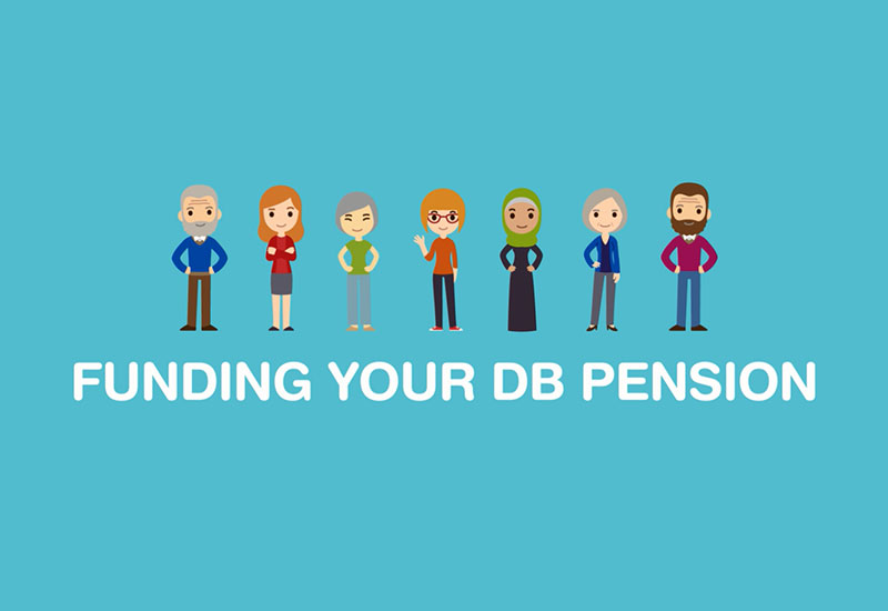 Button to funding your DB pension video